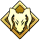 The golden berserker symbol from FGO